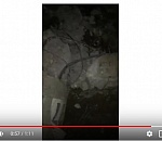 В Астрахани прямо на дорогу неожиданно упал фонарный столб