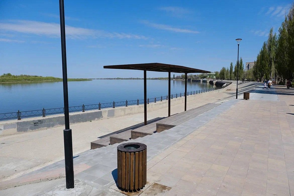 В Астрахани появится новая благоустроенная набережная вдоль Волги