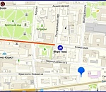 По  центральной улице Астрахани ограничивается автодвижение