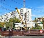 Знаменитый провал на Савушкина в Астрахани почти ликвидирован