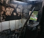 Под Астраханью сгорела дача, есть пострадавший