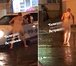 Голый астраханец посреди дороги весь вечер пугал водителей и прохожих