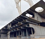 На астраханской верфи заложили заключительный земснаряд серии из шести судов