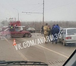 Массовая авария на новом мосту, есть пострадавшие