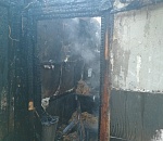 Утренний пожар в Астрахани чуть не унес жизни троих людей