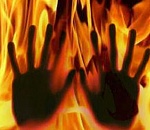 Астраханка сожгла заживо троих собутыльников