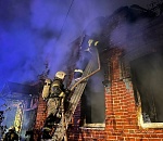 Известно о двух пострадавших на пожаре в Астрахани 