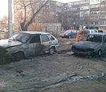 Сегодня в Астрахани сгорели три автомобиля (ОБНОВЛЕНО!)