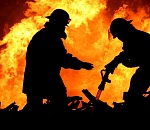 На ул. Победы горел жилой дом