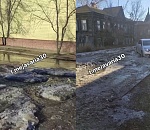 Астрводоканал сообщил, какие улицы сейчас чистят от ледовых заторов, и какие планируют