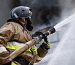 На базе отдыха под Астраханью вспыхнул пожар