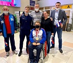 Астраханские спортсмены вернулись с Паралимпийских игр домой
