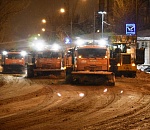 За ночь с улиц Астрахани вывезли более 10 тысяч кубометров снега