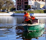 За 9 месяцев с акватории каналов Астрахани собрали 260 кубометров мусора