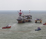 Лукойл провел учения в акватории Северного Каспия