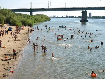 На главных городских пляжах Астрахани ускорили интернет для отдыхающих