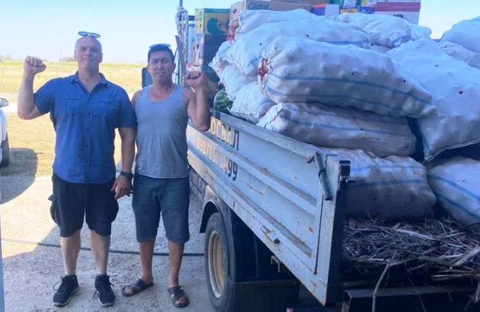 Астраханские фермеры передали для бойцов СВО пять тонн овощей и арбузов