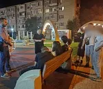 Ночью в астраханском Парке Знаний поймали группу подростков