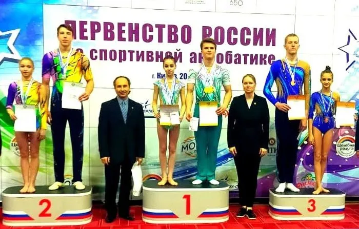 Астраханцы выиграли бронзу на первенстве России по спортивной акробатике