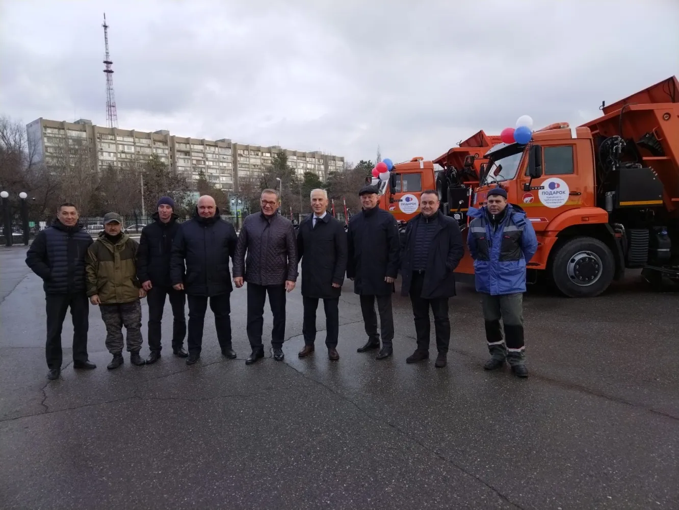 Городской коммунальный автопарк пополнился новой спецтехникой