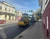 В Астрахани ремонт дорог идет без выходных