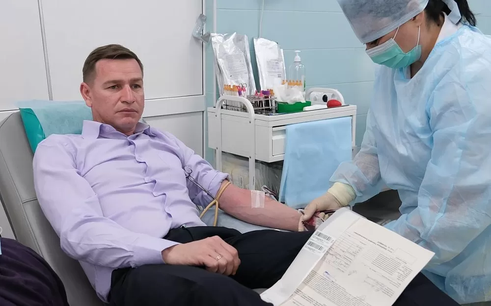Кровь депутата. Астраханские народные избранники стали донорами