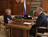 Валентина Матвиенко пообещала содействие в решении острых проблем Астраханской области