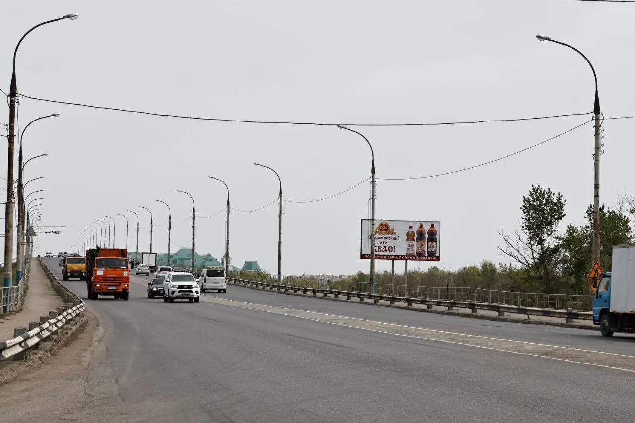 На Новом мосту в Астрахани отремонтируют 2 тысячи кв. метров покрытия