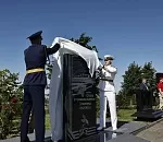 На Мамаевом кургане открыли воинский мемориал, посвящённый астраханцам