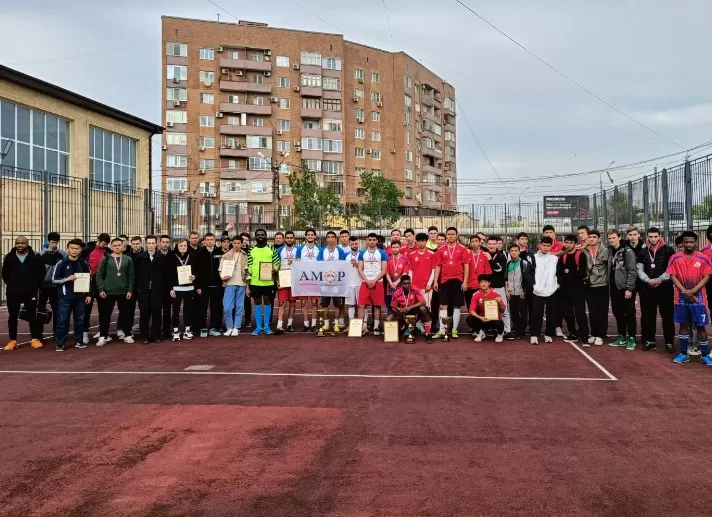 В Астрахани прошел турнир по мини-футболу "Дружба народов"
