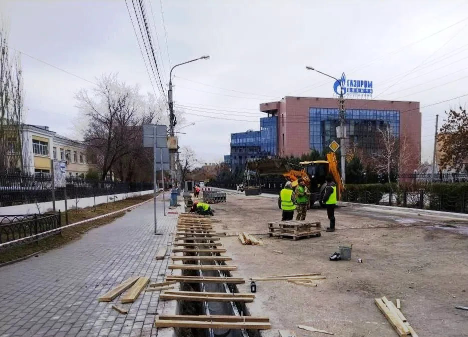 Ливневку в центре Астрахани планируют реконструировать до конца марта 2025-го 