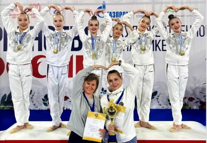Астраханские гимнастки выиграли командное золото на первенстве России