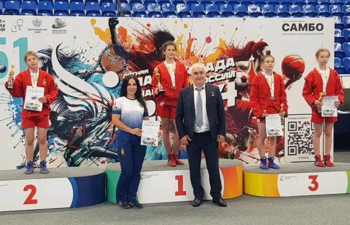 Астраханская самбистка завоевала бронзу на Спартакиаде учащихся России
