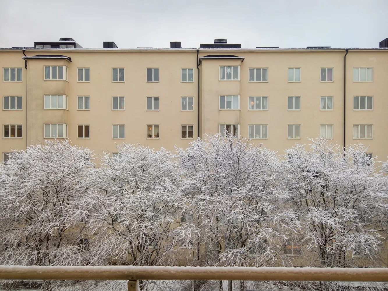 В Астрахань вновь идут мороз и снег