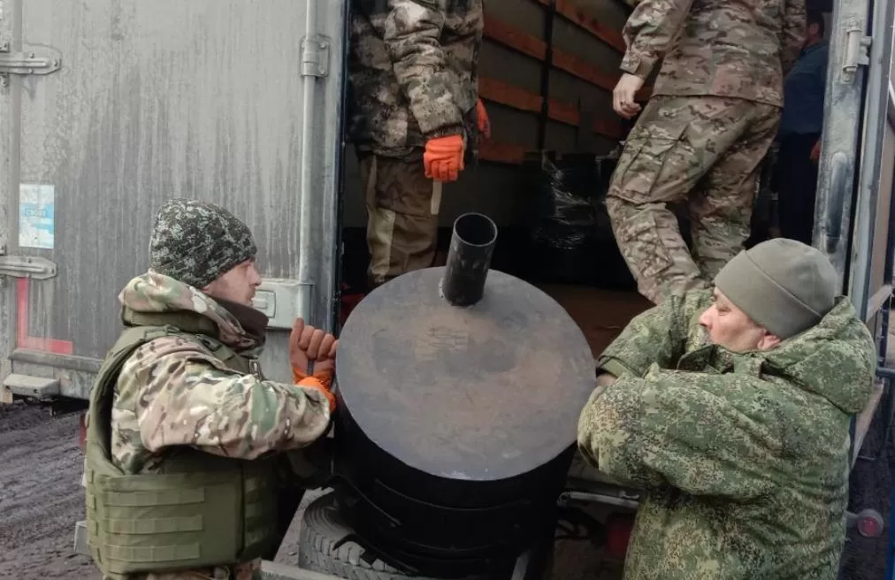 Астраханцы доставили в ЛНР более пятидесяти печей для бойцов СВО 