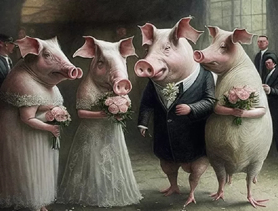Астраханские свадьбы выливаются в свинство