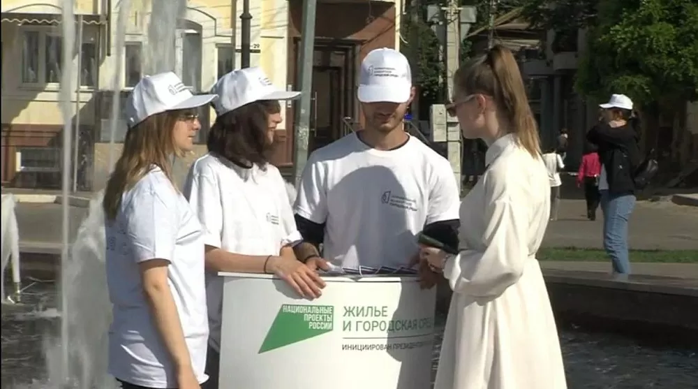 Один из районов Астраханской области перевыполнил план по голосованию за объекты благоустройства