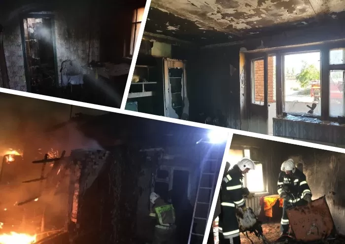 Три квартиры сгорели за сутки в Астраханской области