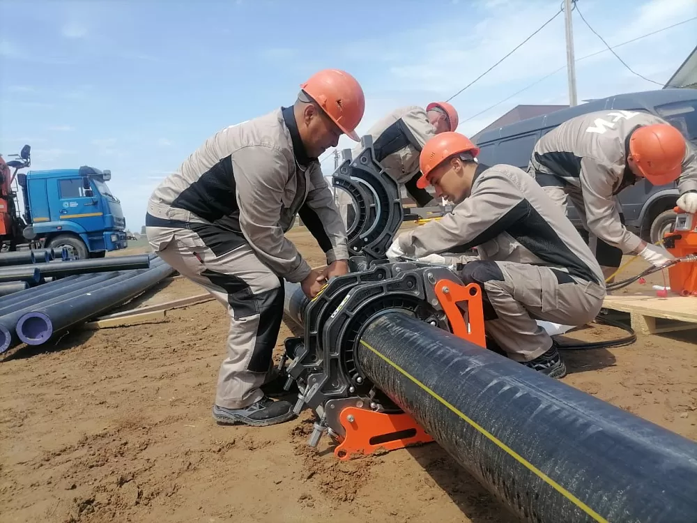 Новый газопровод тянут в малые села Астраханской области