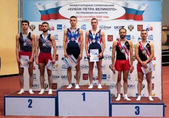 Астраханцы выиграли три медали на международном турнире по прыжкам на батуте