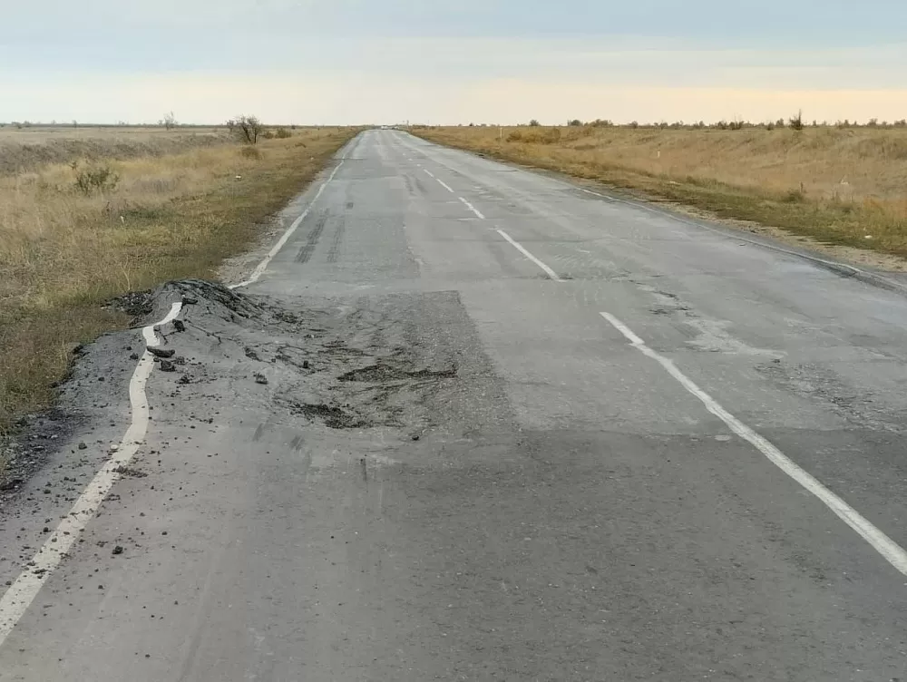 Дорожники вот-вот приступят к ремонту самого убитого участка трассы Волгоград – Астрахань 