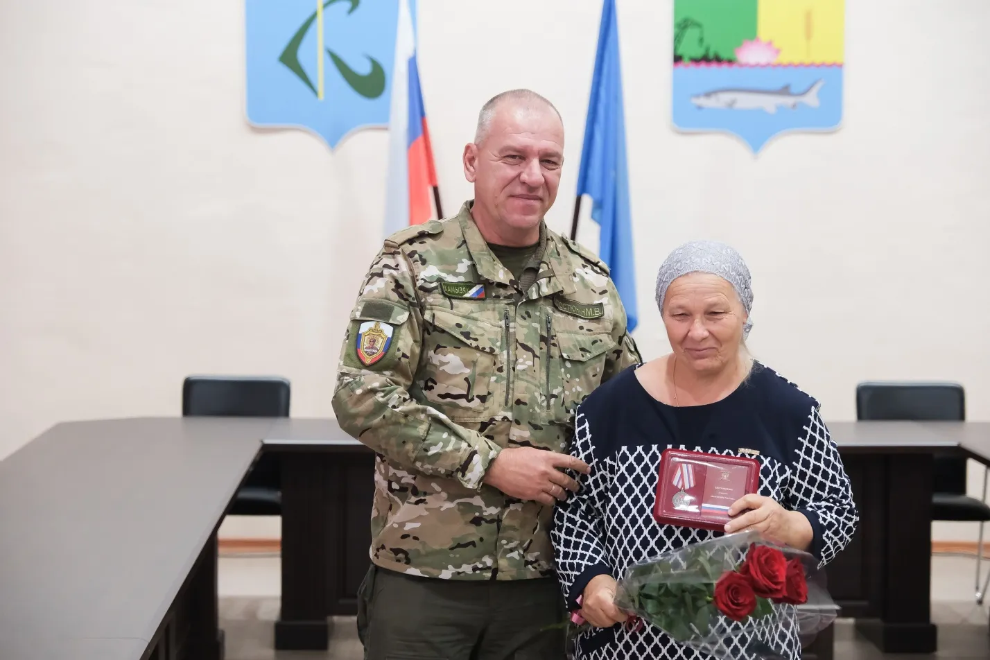 Камызякские волонтеры посвятили поездку в зону СВО памяти земляка-героя