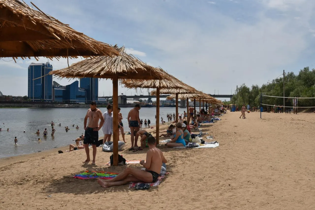 Этим летом в Астраханской области появится 2 масштабных полноценных пляжа