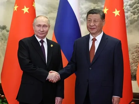 Отношения наивысшего уровня: Владимир Путин и внушительная официальная делегация России находятся с визитом в Китае